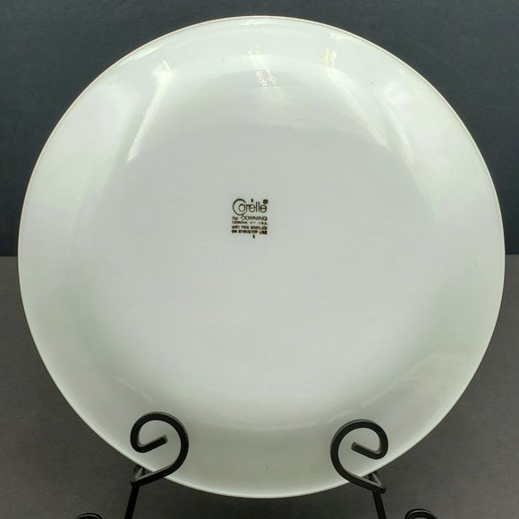 Corelle Indian Summer Lunch Salad Bread Dessert Plate Brown Orange Yellow Flower - Picture 5 of 9